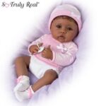 “God’s Greatest Gift” Miniature Baby Doll With Name Beads