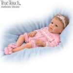 TrueTouch Silicone Twin Baby Dolls With Custom Bunting