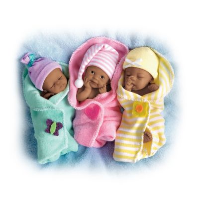 Sherry Rawn “Bundle Babies” Miniature Lifelike Baby Dolls