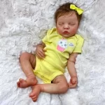 Silicone Reborn Sleeping Baby Boy George- Full Bodied- Doll Therapy for Kids, Adults and Memory Care